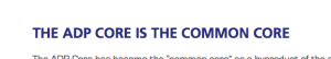 The Gates funded Achieve and the ADP (American Diploma Project) wrote this in 2008....2008...
